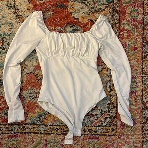 Princess Polly’s white Ailish bodysuit